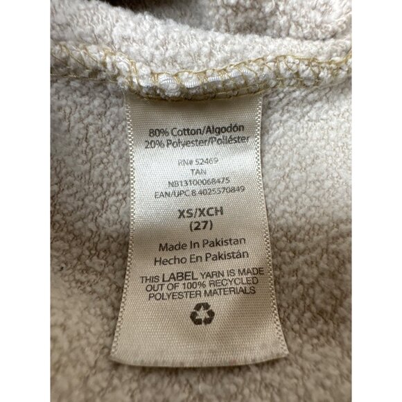 Womens Beige Cargo Joggers With Elastic Waist & Drawstring XS - Picture 11 of 12